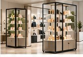 Lockable Display Cabinet