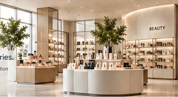 Custom retail fixture product library