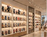 Wall display zone