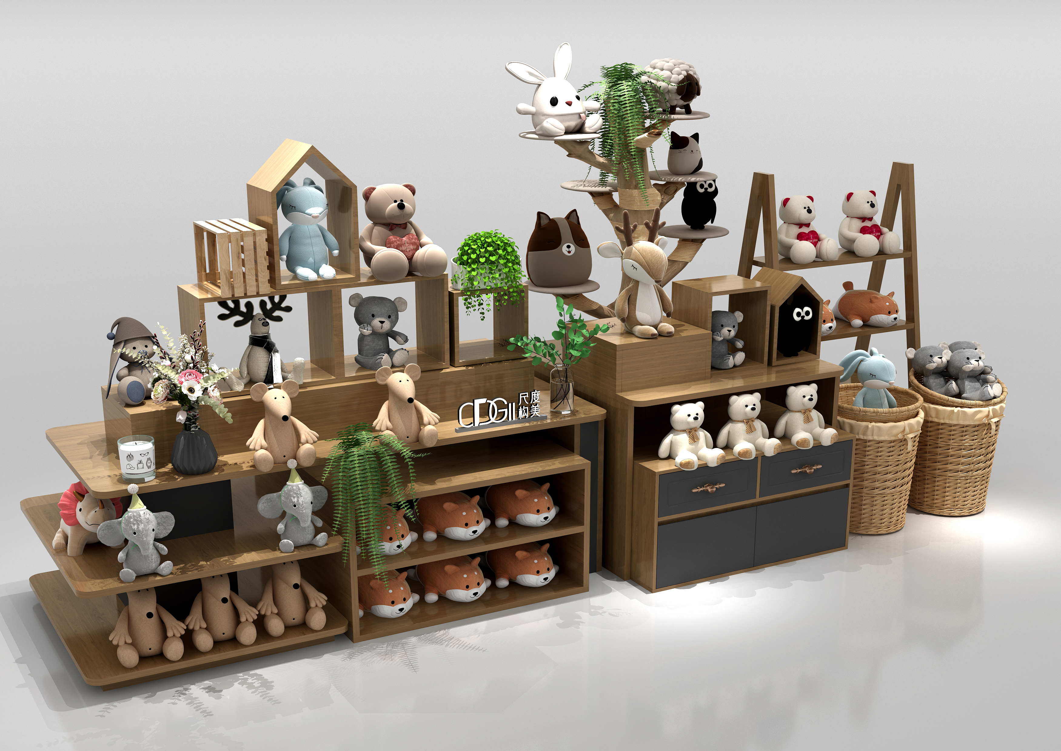 Custom store fixtures and display units