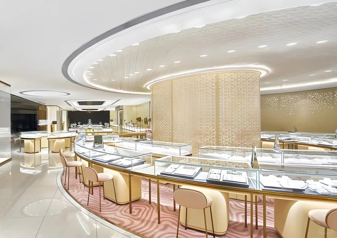 Jewelry store display fixtures