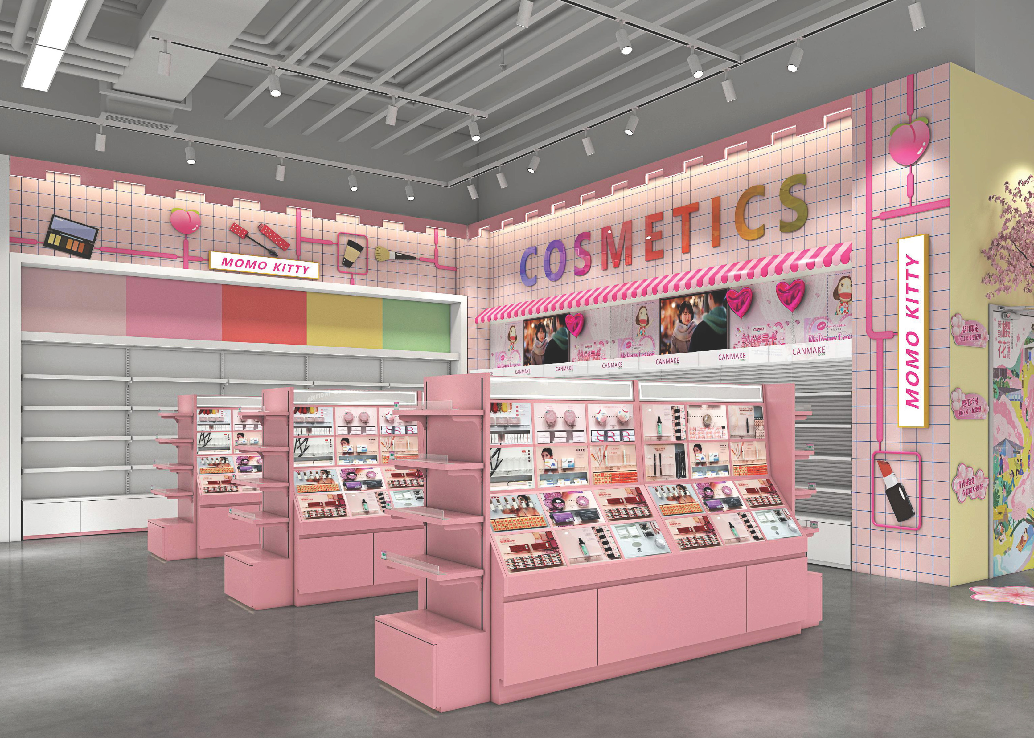 Active U.S. retail store fixture project coordination