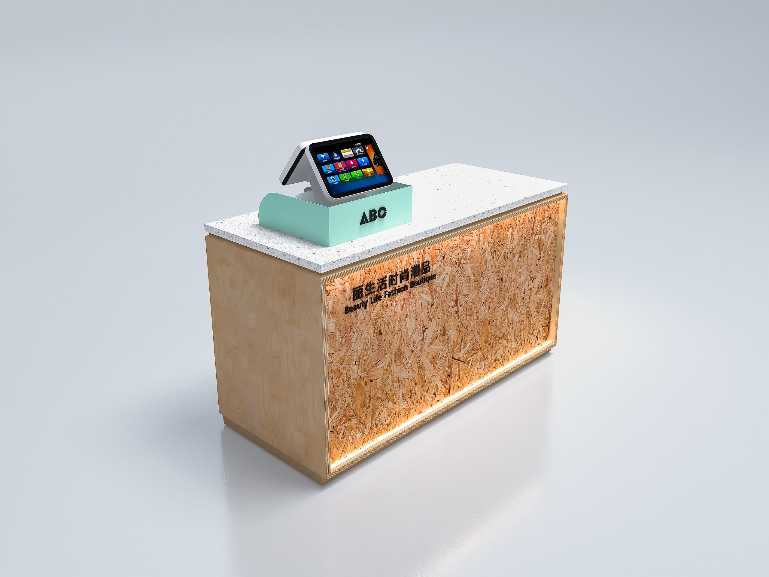 Checkout Counters for custom retail projects