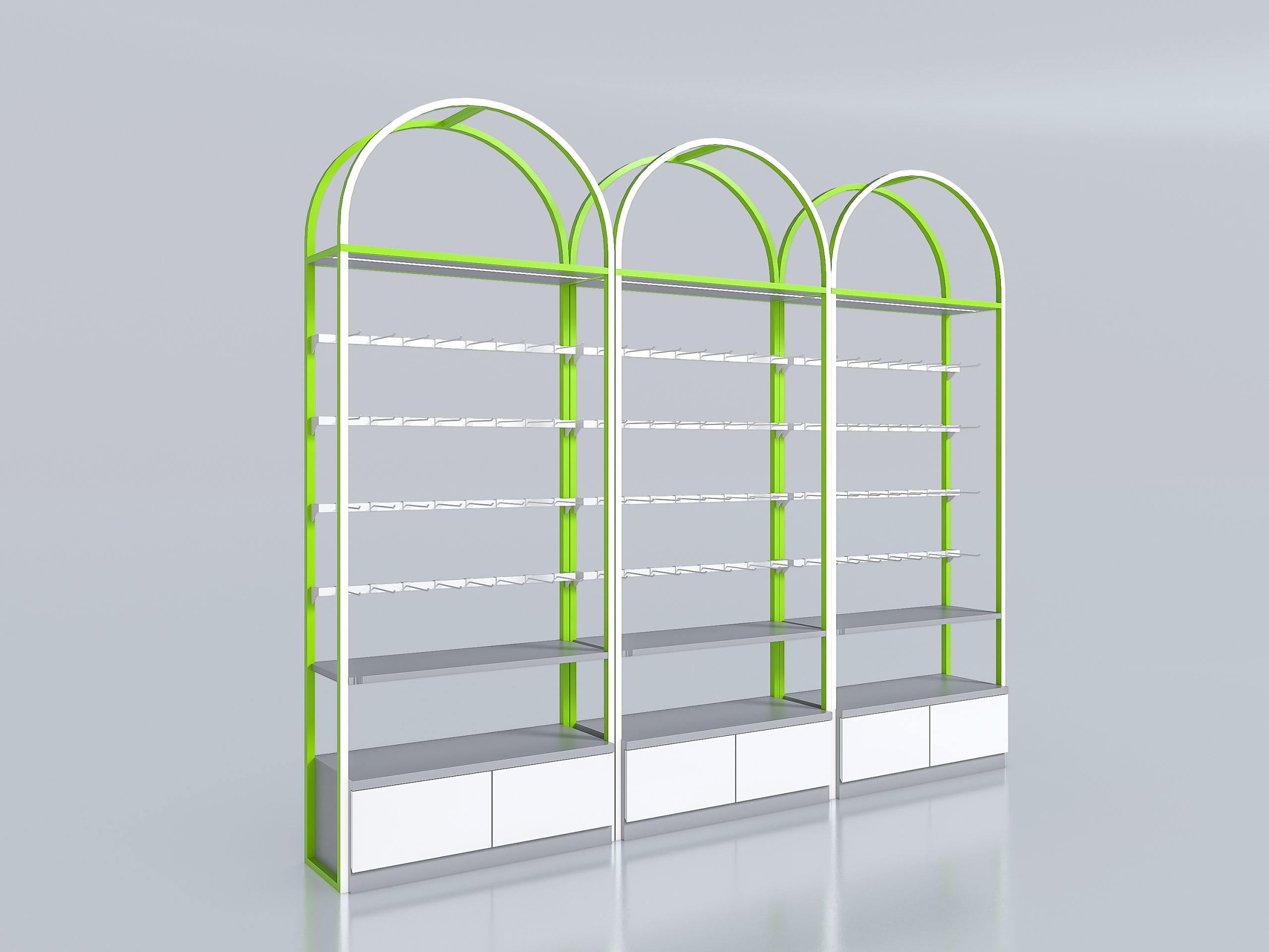 Wall Fixtures for custom retail projects