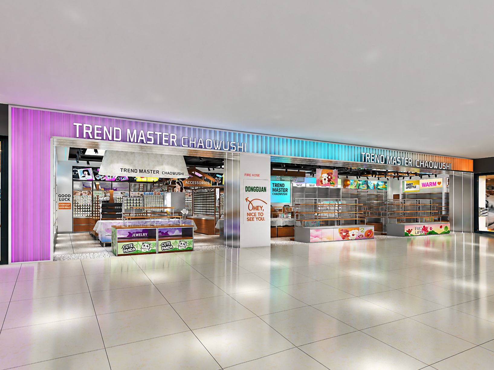 Complete Fixture Packages for custom retail projects