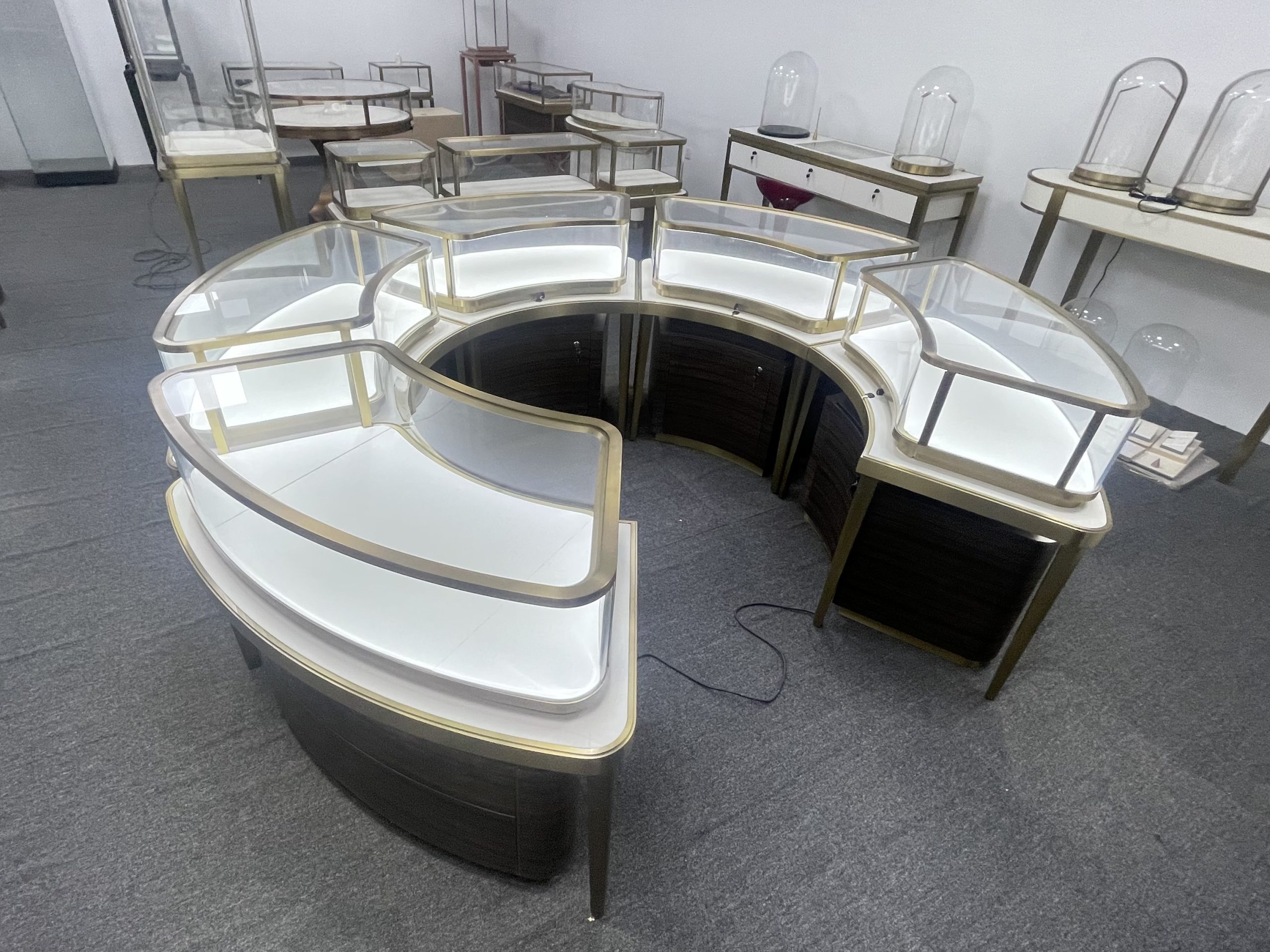 Display cabinets